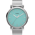 TW2Y69000 Reloj Timex Standard Mujer Correa Mesh Plateado Esfera