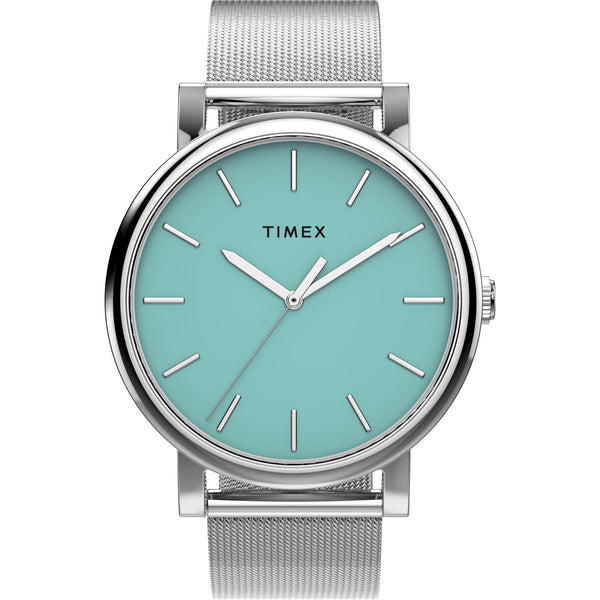 TW2Y69000 Reloj Timex Standard Mujer Correa Mesh Plateado Esfera