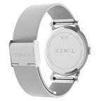 TW2Y69100 Reloj Timex Standard Mujer Correa Malla Acero Rosa Pastel