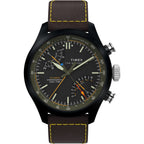 TW2Y70100 Reloj Timex Waterbury Ace de hombre correa de cuero - Cuero Marrón