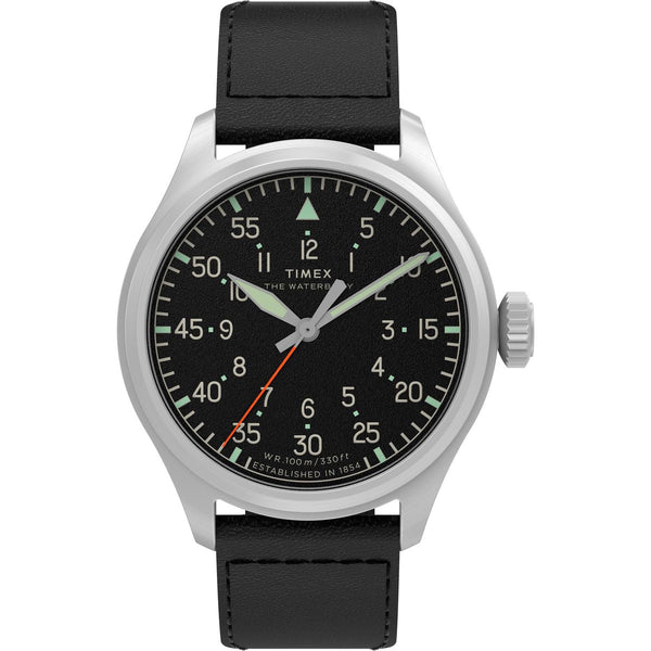 TW2Y70400 Reloj Timex Waterbury Hombre Cuero Negro