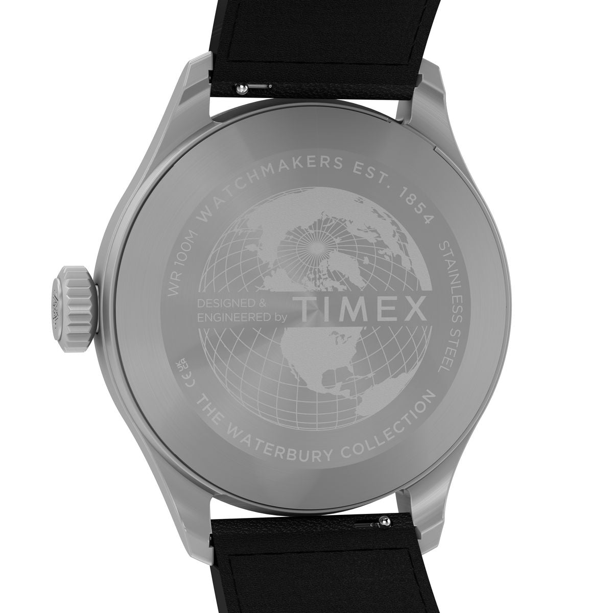 TW2Y70400 Reloj Timex Waterbury Hombre Cuero Negro
