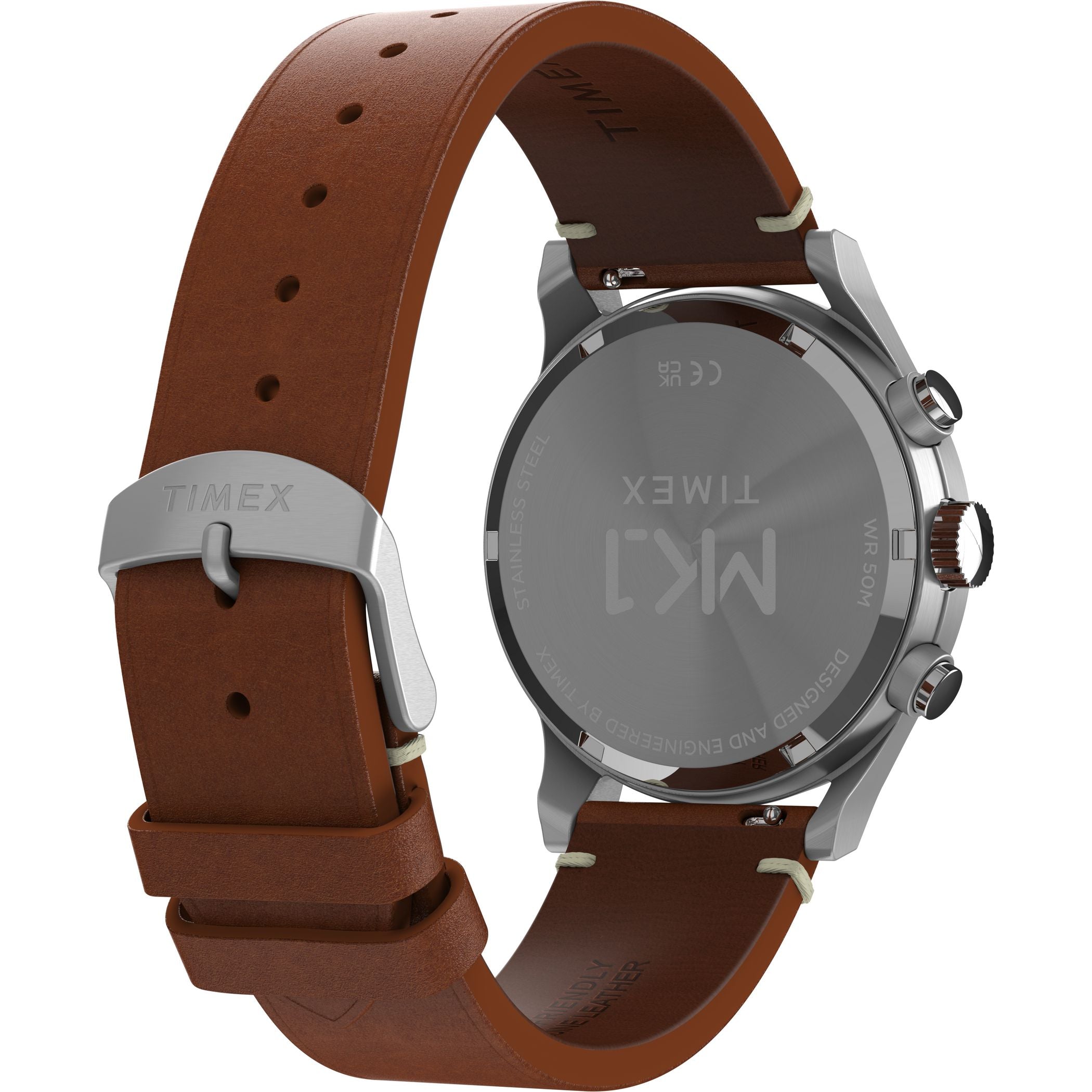 TW2Y71100 Reloj Timex MK1 Hombre Correa Piel Marrón