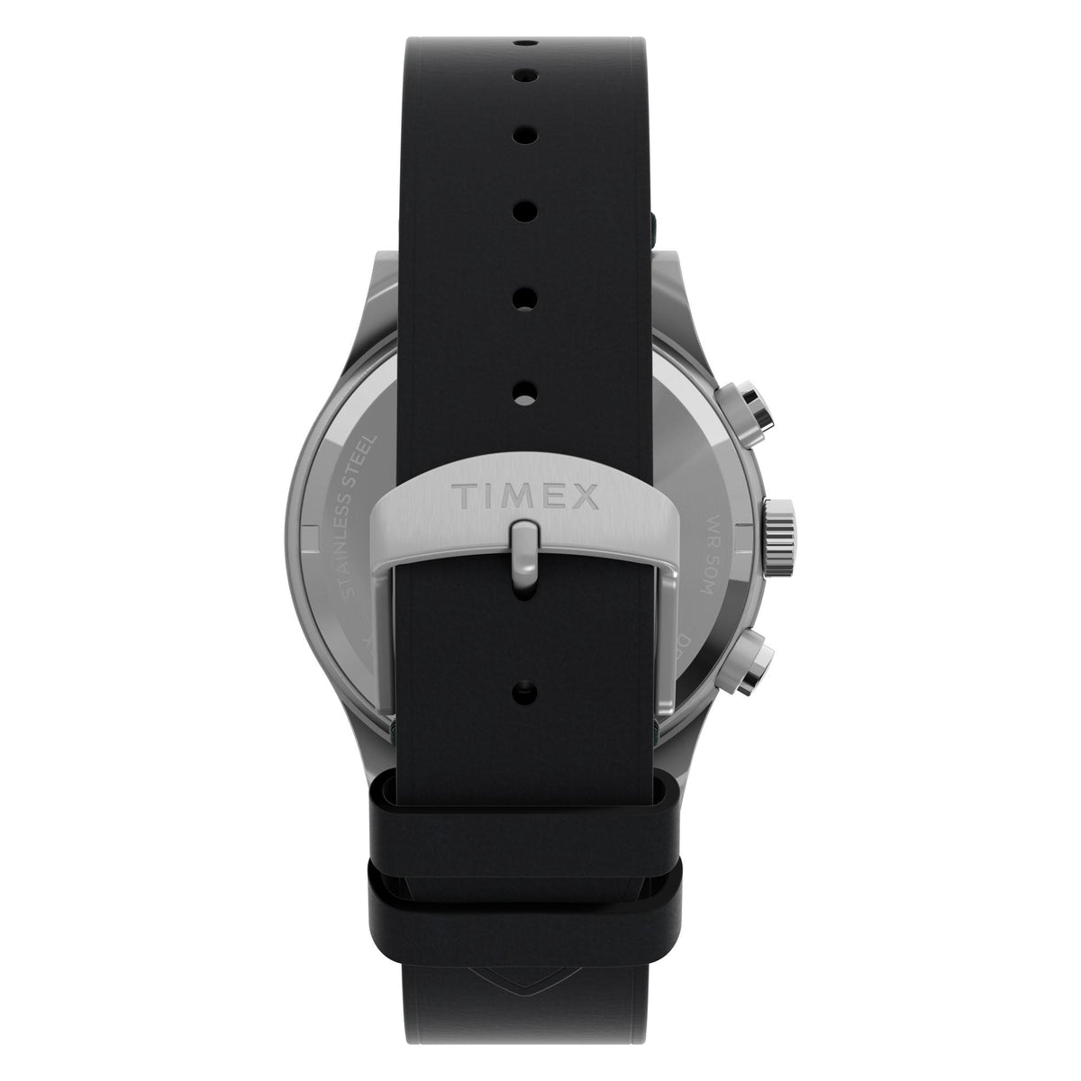 TW2Y71200 Reloj Timex MK1 Chronograph 40mm de hombre correa de cuero - Cuero Negro