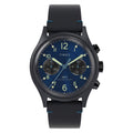 TW2Y71300 Reloj Timex MK1 Chronograph de hombre banda de piel - Cuero Negro