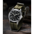 TW2Y71700 Reloj Timex MK1 Hombre Automático Acero Tela Verde