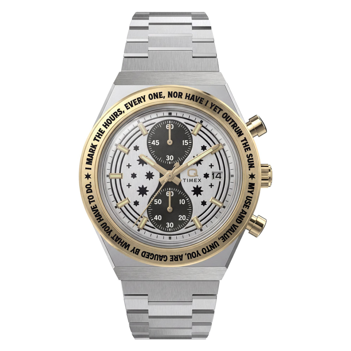 TW2Y75900 Reloj Timex Harry Potter X Q Timex Time Turner de caballero correa de metal - Acero Inoxidable Plateado