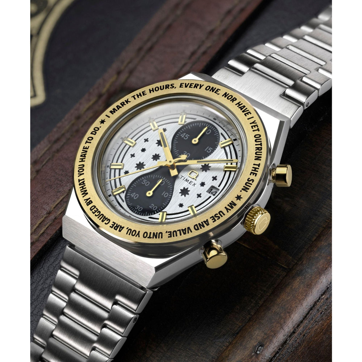 TW2Y75900 Reloj Timex Harry Potter X Q Timex Time Turner de caballero correa de metal - Acero Inoxidable Plateado