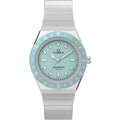 TW2Y77300 Reloj Timex Standard Q Mujer Acero Azul Menta
