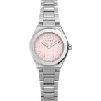 TW2Y77400 Reloj Timex Q Timex Mujer Acero Plateado Rosa