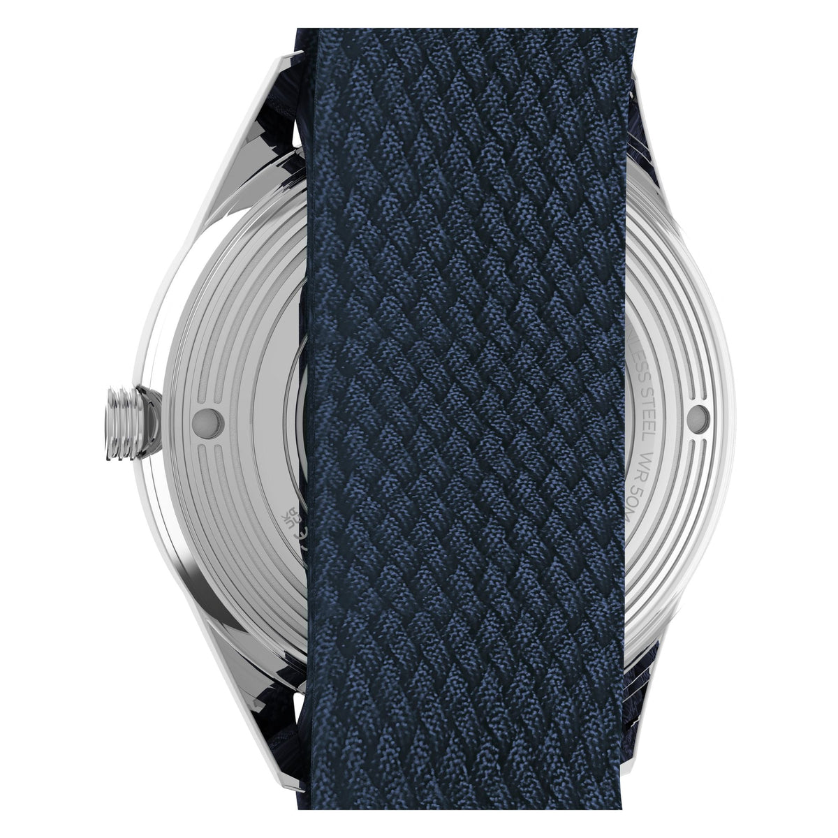 TW2Y81000 Reloj Timex Marlin x Peanuts de hombre correa de tela - Tela Azul