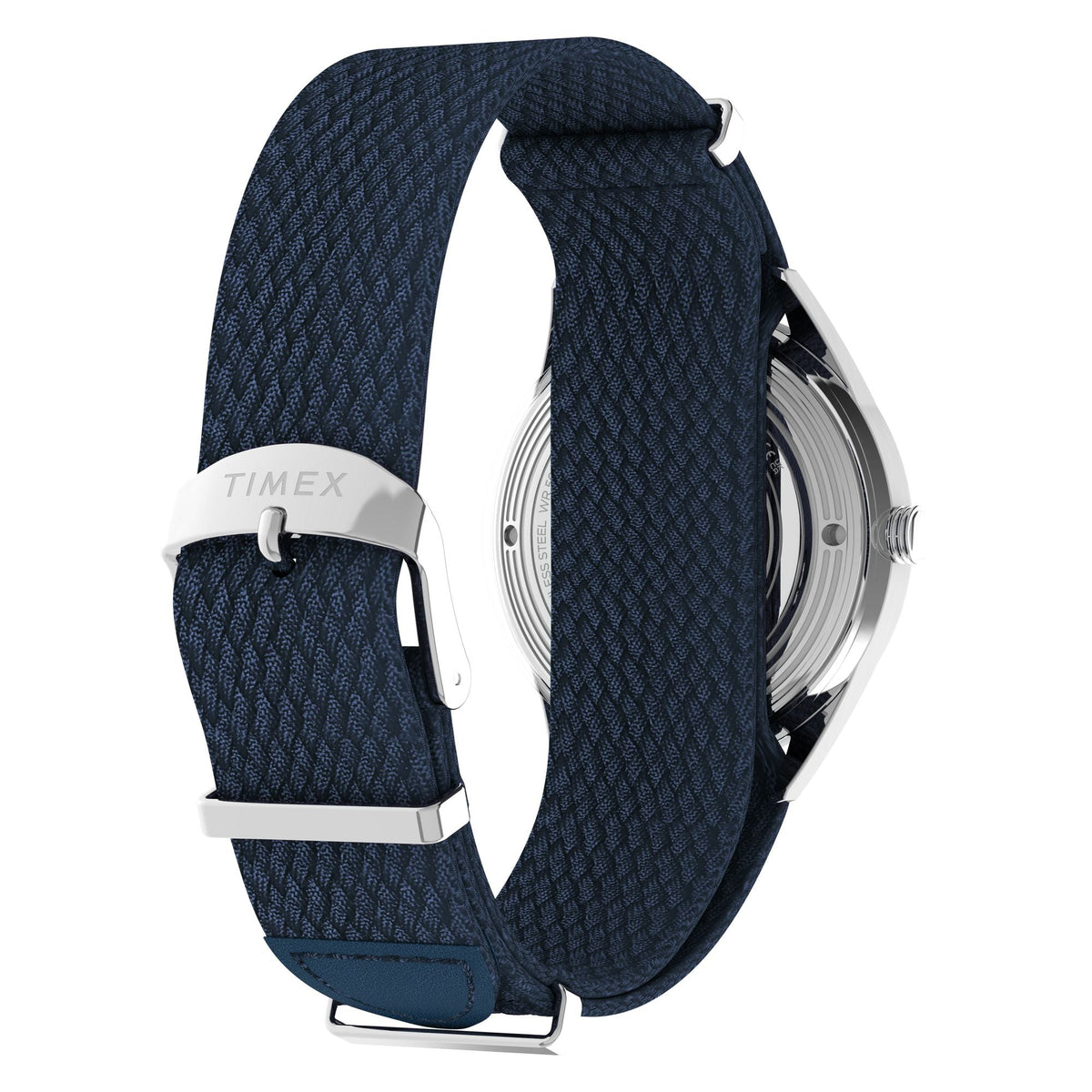 TW2Y81000 Reloj Timex Marlin x Peanuts de hombre correa de tela - Tela Azul