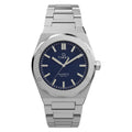 TW2Y81400 Reloj Timex Q Marbella de hombre correa de metal - Acero Inoxidable Plateado