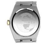 TW2Y81500 Reloj Timex Q Marbella de hombre correa de metal - Acero Inoxidable Bicolor