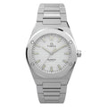 TW2Y81800 Reloj Timex Q Marbella de mujer correa de metal - Acero Inoxidable Plateado
