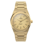 TW2Y82000 Reloj Timex Q Marbella de señorita banda de metal - Acero Inoxidable Dorado