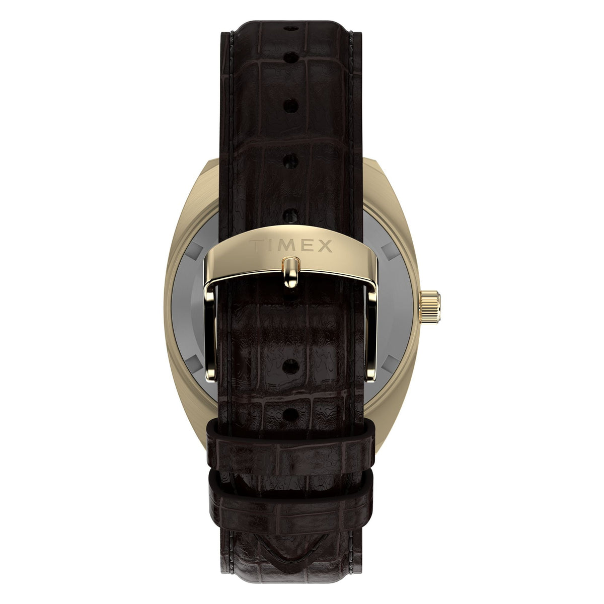 TW2Y82100 Reloj Timex 1976 Rotary Phone Dial de hombre correa de cuero - Cuero Marrón