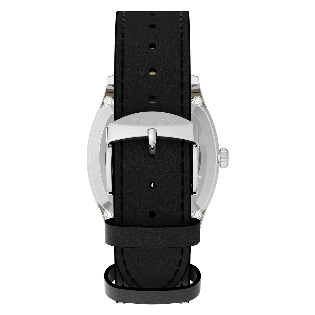 TW2Y84300 Reloj Timex Marlin Chatham automático de caballero correa de cuero - Cuero Negro