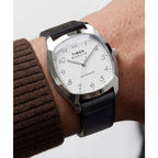 TW2Y84300 Reloj Timex Marlin Chatham automático de caballero correa de cuero - Cuero Negro