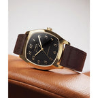 TW2Y84500 Reloj Timex Marlin Chatham de caballero automático banda de piel - Cuero Marrón