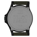 TW2Y84600 Reloj Timex Expedition x Peanuts de hombre correa de caucho Snoopy - Resina Verde