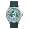 TW2Y84800 Reloj Timex Expedition x Peanuts de caballero correa de silicona Snoopy - Resina Verde