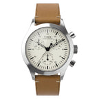 TW2Y85000 Reloj Timex Weekender New England de caballero correa de cuero - Cuero Marrón