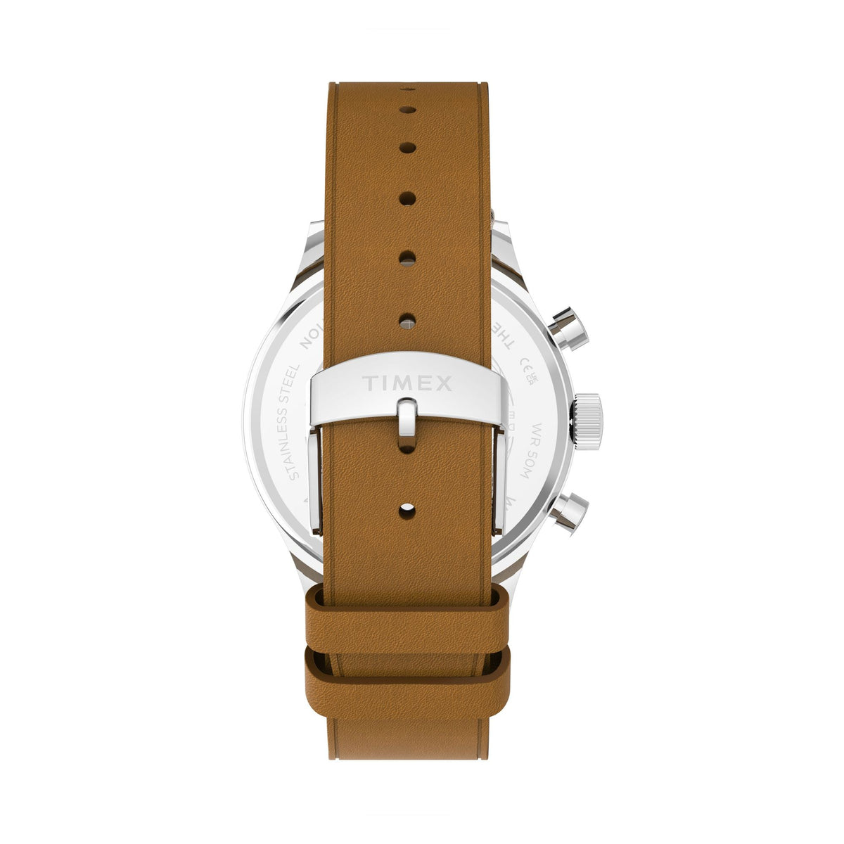 TW2Y85000 Reloj Timex Weekender New England de caballero correa de cuero - Cuero Marrón