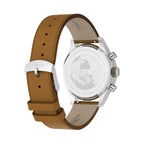 TW2Y85000 Reloj Timex Weekender New England de caballero correa de cuero - Cuero Marrón