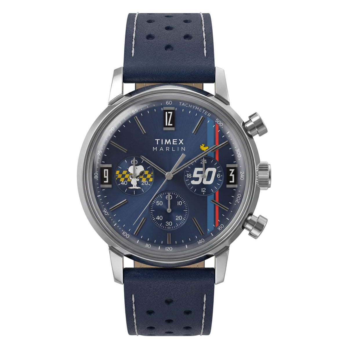 TW2Y85300 Reloj Timex Marlin x Peanuts de caballero correa de piel