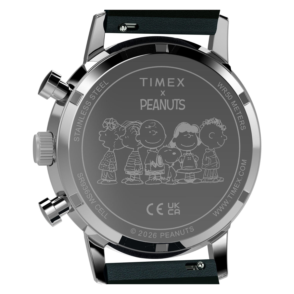TW2Y85300 Reloj Timex Marlin x Peanuts de caballero correa de piel