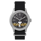 TW2Y85400 Reloj Timex MK1 x Peanuts de hombre correa de tela - Tela Negro