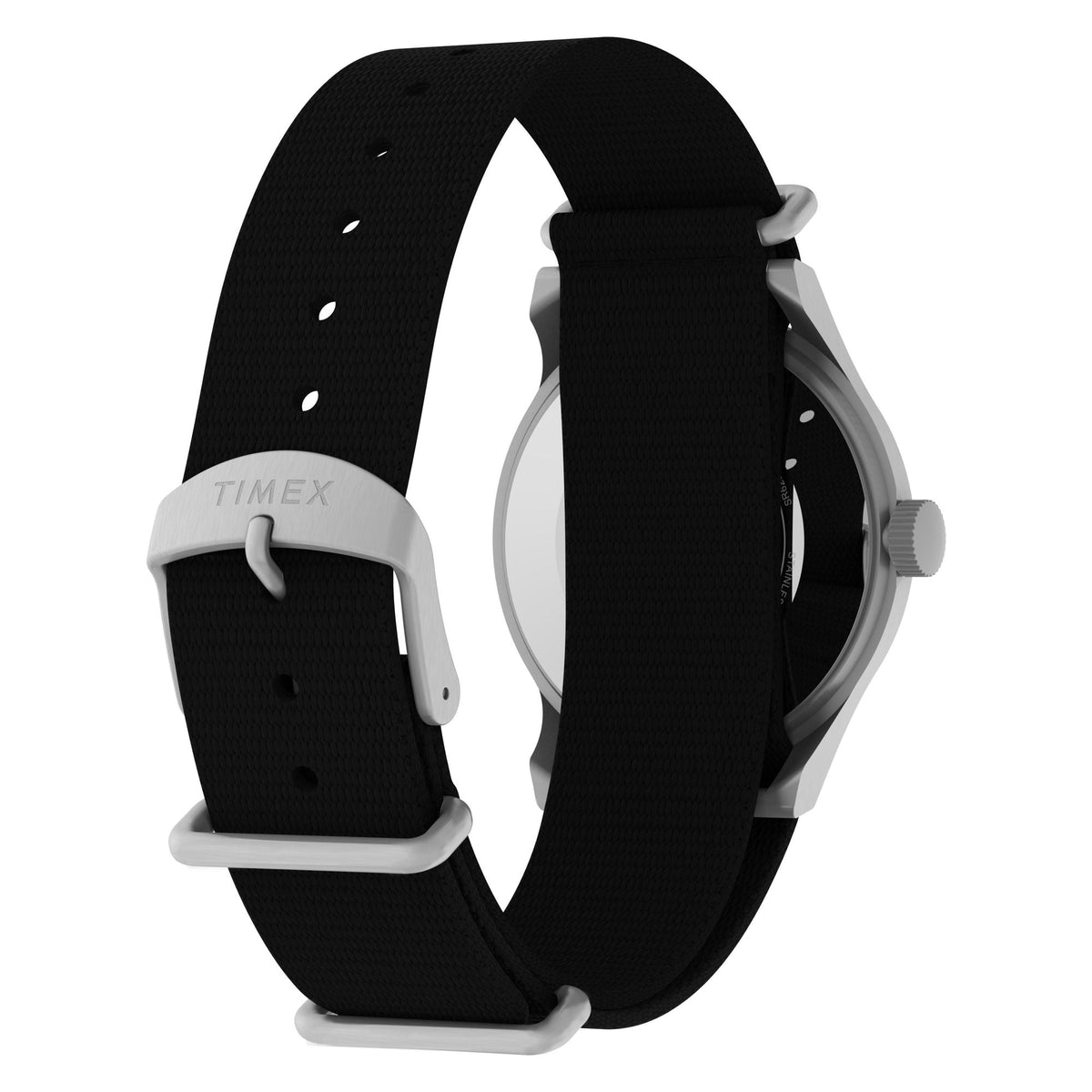TW2Y85400 Reloj Timex MK1 x Peanuts de hombre correa de tela - Tela Negro