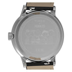 TW2Y85600 Reloj Timex Waterbury x Peanuts de hombre correa de cuero - Cuero Negro