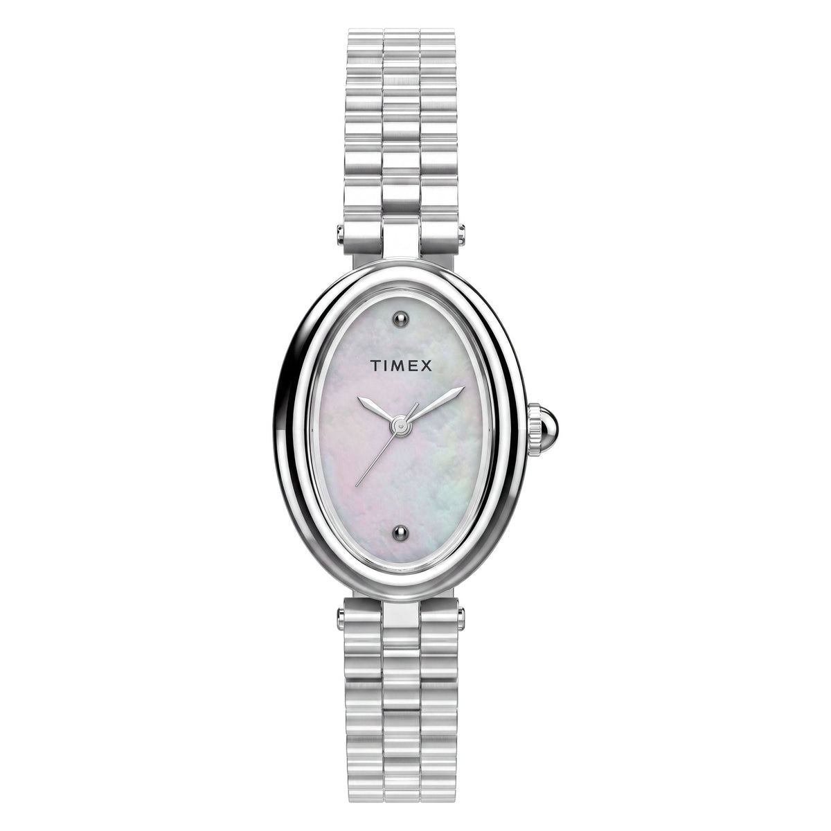 TW2Y86000 Reloj Timex Cavatina de dama correa de metal - Acero Inoxidable Plateado