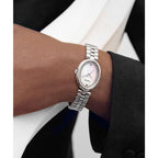 TW2Y86000 Reloj Timex Cavatina de dama correa de metal - Acero Inoxidable Plateado