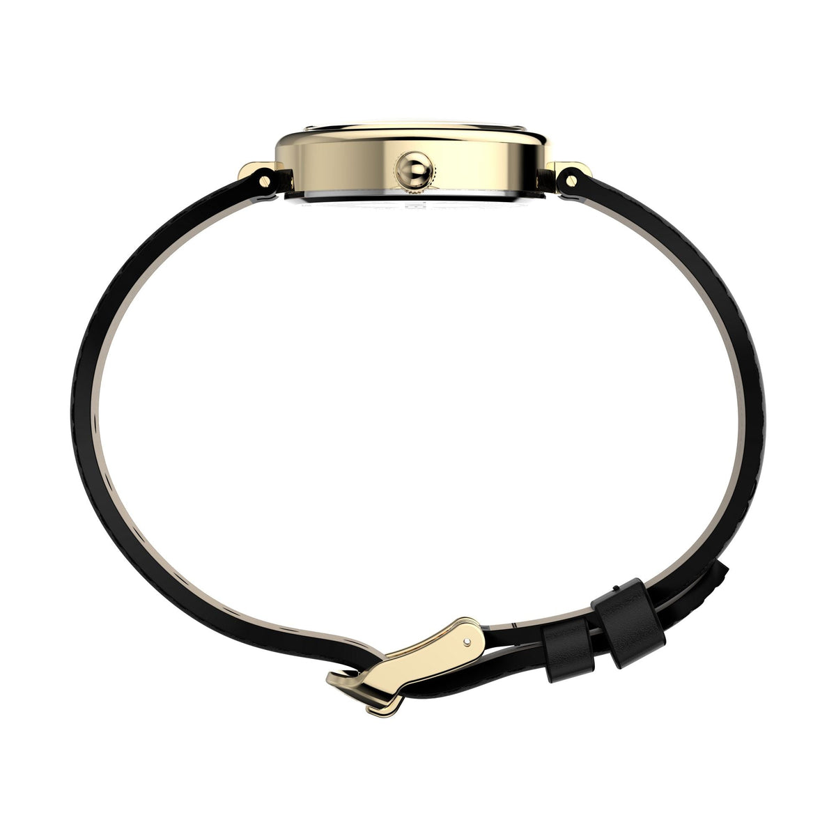 TW2Y86300 Reloj Timex Cavatina de dama banda de piel - Cuero Negro