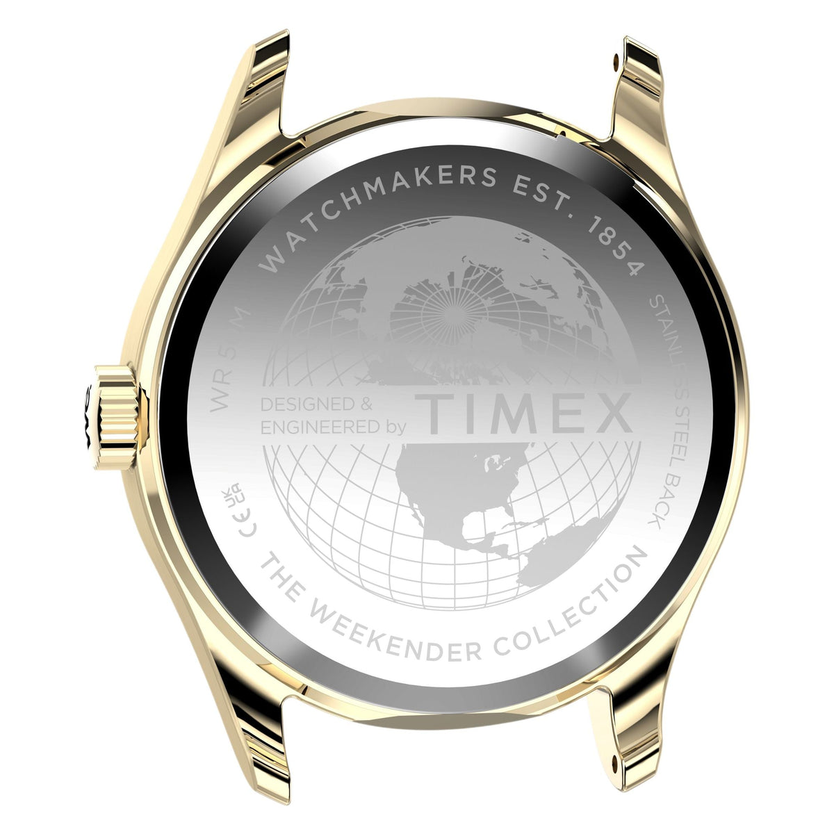 TW2Y86600 Reloj Timex Weekender de mujer correa de piel - Cuero Negro