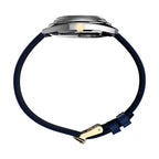 TW2Y87100 Reloj Timex Q 1976 de hombre banda de cuero - Cuero Azul