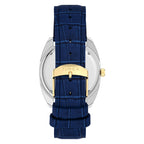 TW2Y87100 Reloj Timex Q 1976 de hombre banda de cuero - Cuero Azul