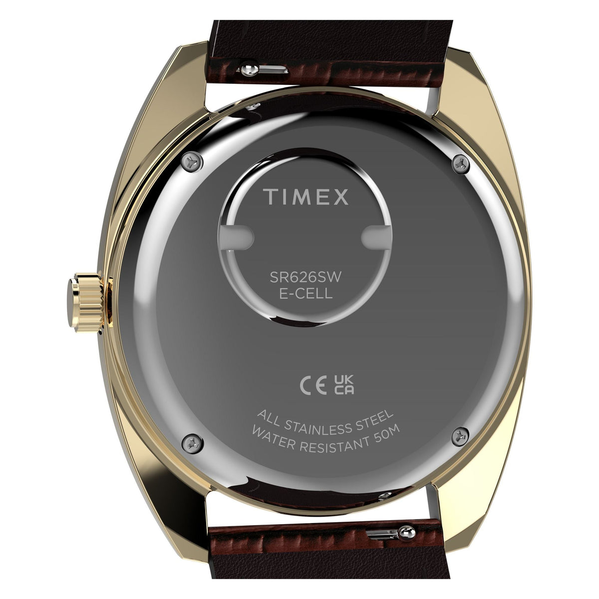 TW2Y87200 Reloj Timex Q 1978 de hombre correa de cuero - Cuero Marrón
