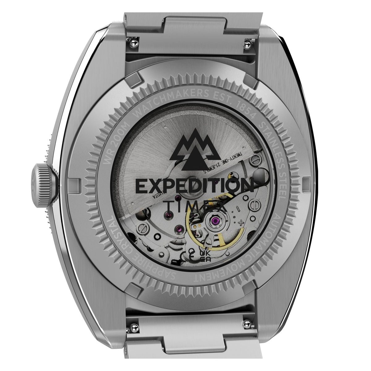 TW2Y87400 Reloj Timex Expedition Pioneer Automático de caballero correa de metal plateado