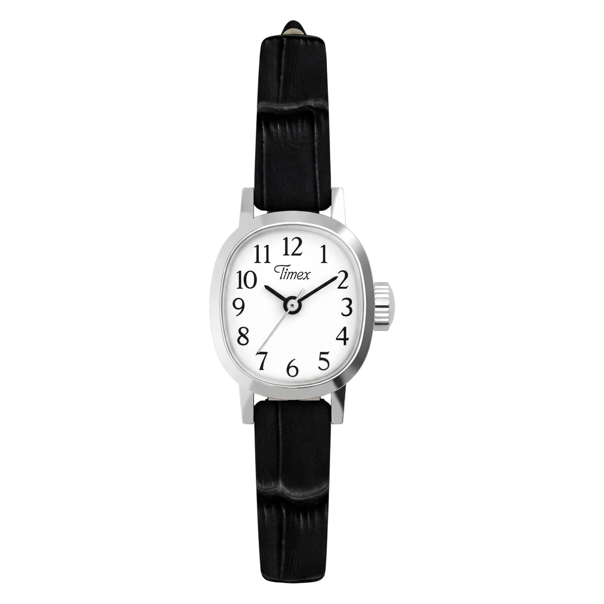 TW2Y87800 Reloj Timex Cavatina mini de dama correa de piel - Cuero Negro