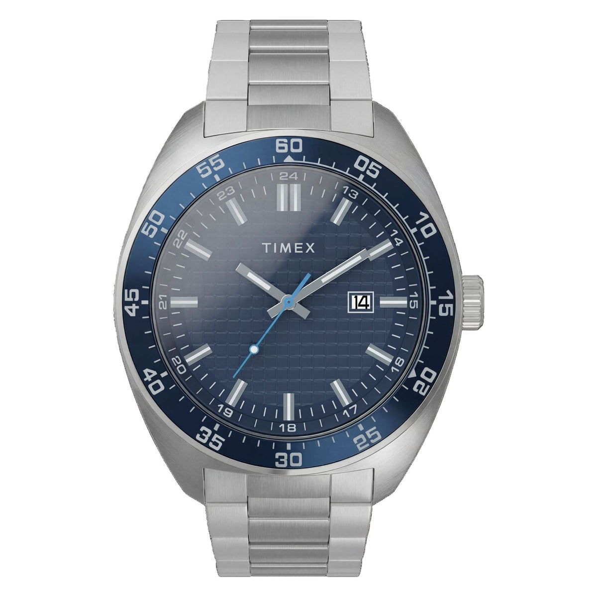 TW2Y88900 Reloj Timex Weston de hombre correa de metal - Acero Inoxidable Plateado