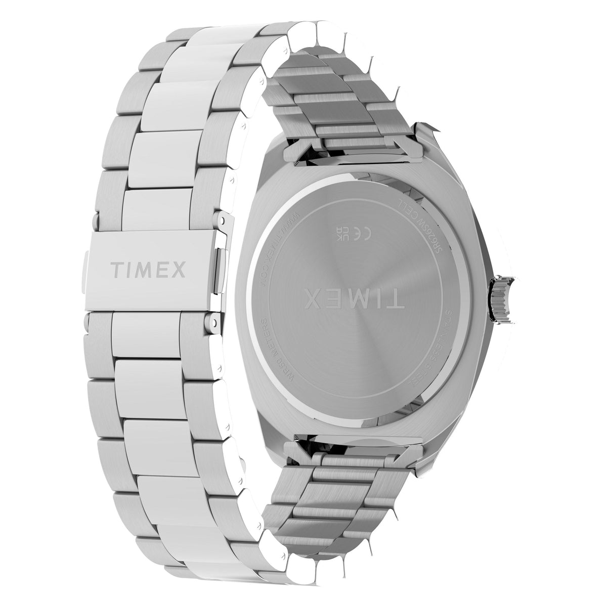 TW2Y88900 Reloj Timex Weston de hombre correa de metal - Acero Inoxidable Plateado