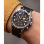 TW2Y89200 Reloj Timex Expedition Sierra de hombre correa de piel - Cuero Negro