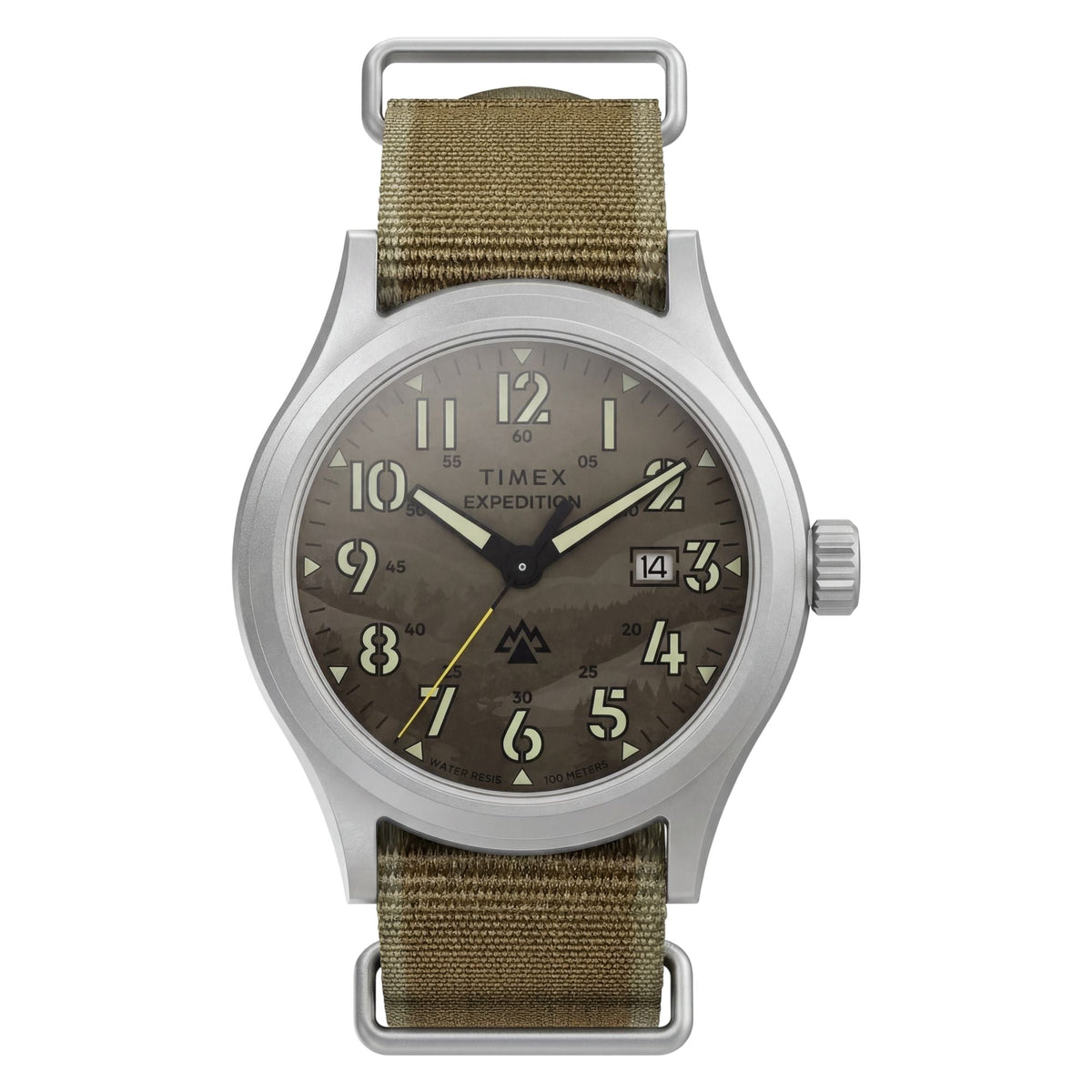 TW2Y89400 Reloj Timex Expedition Sierra de hombre banda de tela - Tela Verde