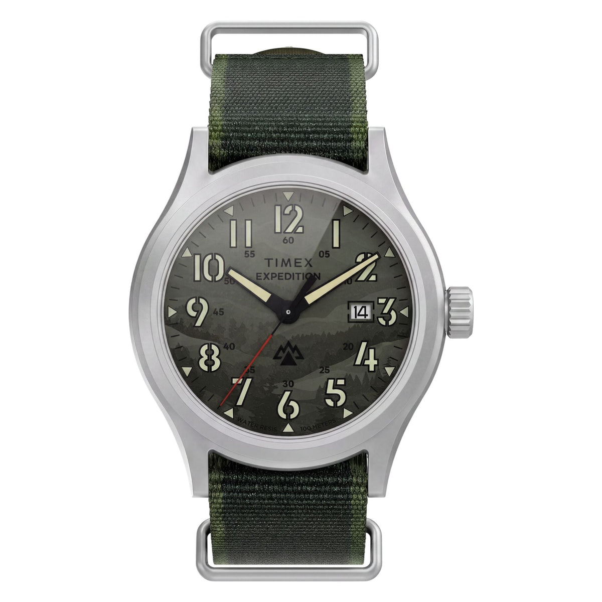 TW2Y89500 Reloj Timex Expedition de hombre pulsera de tela - Tela Verde