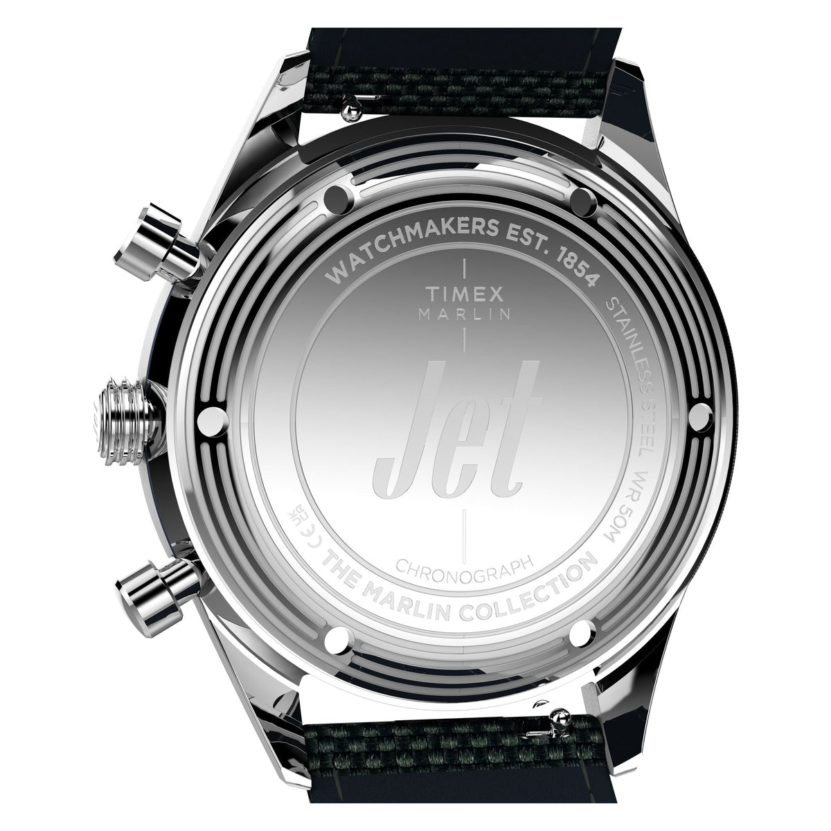 TW2Y89900 Reloj Timex Marlin Jet de hombre correa de tela - Tela Azul