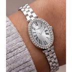TW2Y90000 Reloj Timex Cavatina de dama correa de metal - Acero Inoxidable Plateado